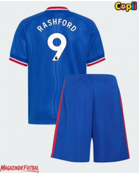 Manchester United Marcus Rashford #9 Echipament de Fotbal Replică 2026-27 Copii Deplasare (+ Șorturi)